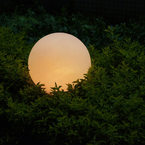 Led outdoor outlet sphere lights